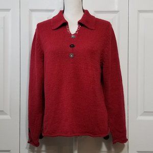 Woolrich ruby sweater (4-081)